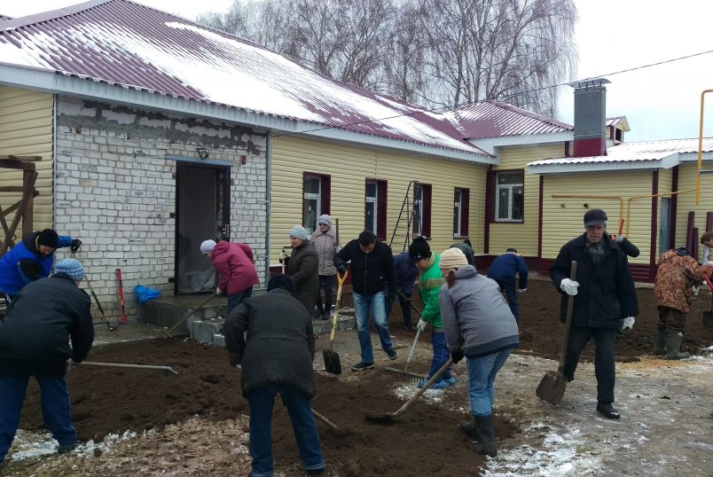 Субботник в Петряевке!